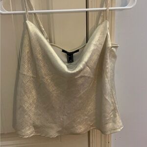 Gold forever 21 top